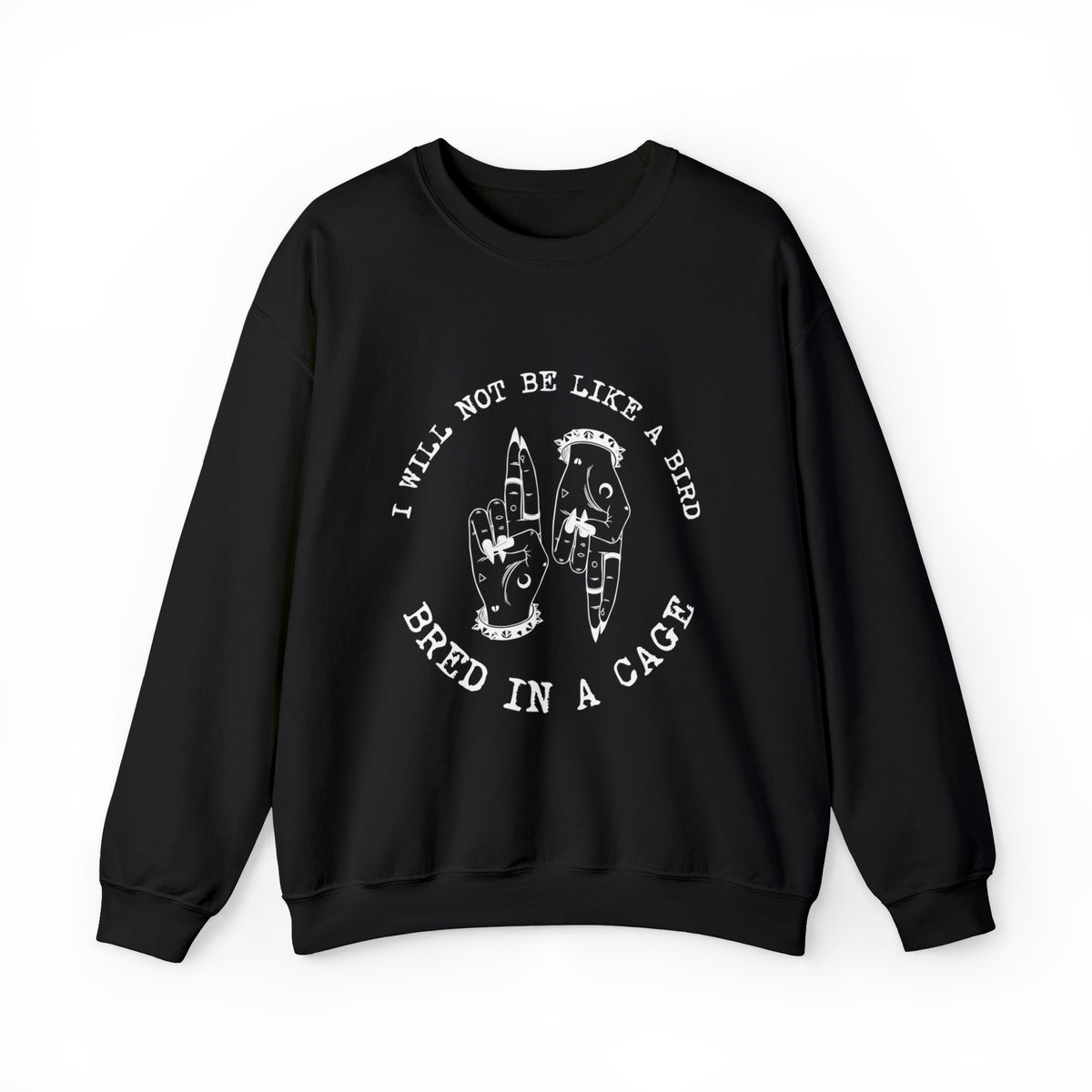 Bred In A Cage Unisex Sweatshirt